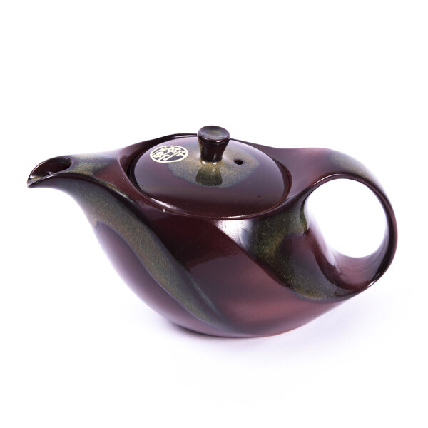Konvicka tokoname 4 - červeno žltá - kyusu-tokoname-31-c
