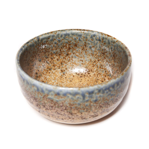 Chawan iv - béžovo zelený prskaný - chawan-iv-3