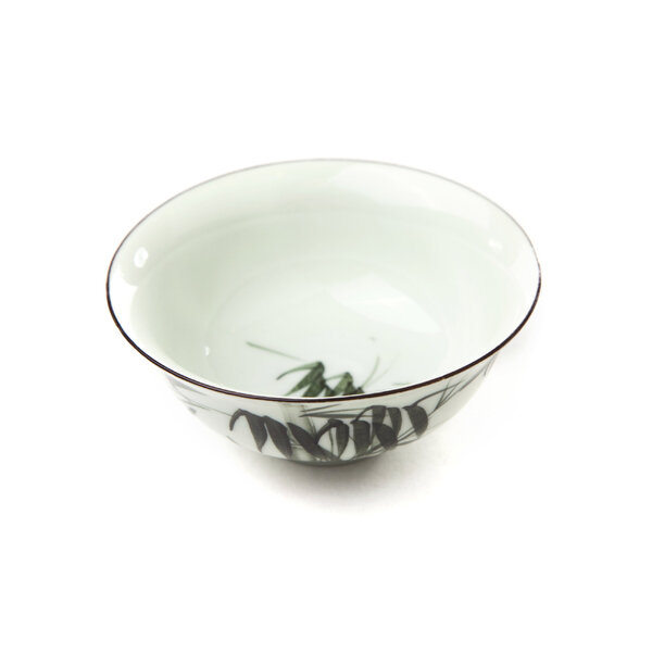 Porcelánová miska zelená - bambus - porcelanova-miska-zelena-bambus