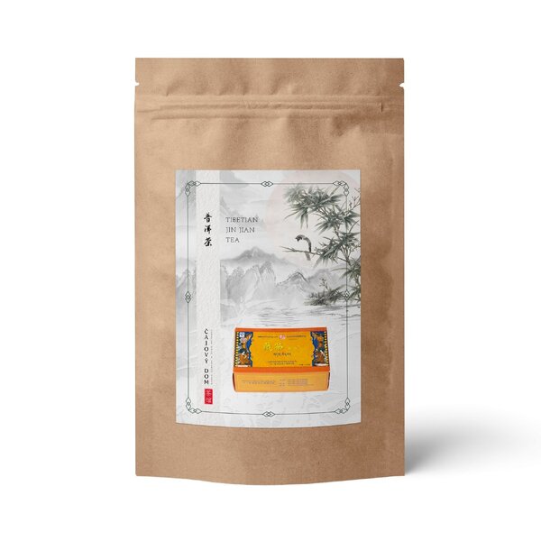 Tibetian jin jian tea - 50 g - Tibetian-Jin-Jian Tea-ziplock-50-g