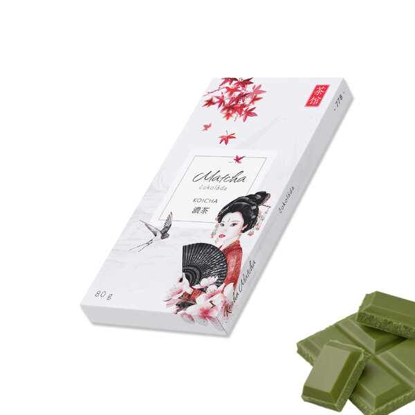 Matcha čokoláda - koicha - 80g - matcha-koicha-cokolada