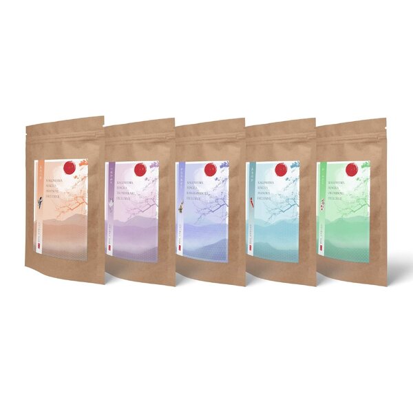 Kagoshima sencha exclusive tasting set - all_kagoshima_sencha_exclusive_set