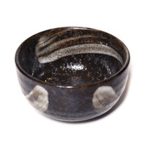 Chawan IV - čierny s ťahom štetca